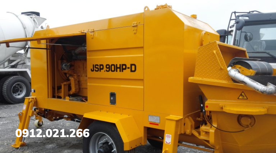 Hệ thống điều khiển ưu việt xe bơm tĩnh JSP 90